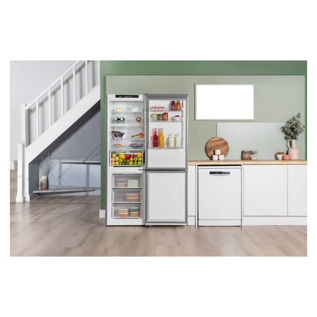 Bosch KGN362LDFG, Free-standing fridge-freezer with freezer at bottom