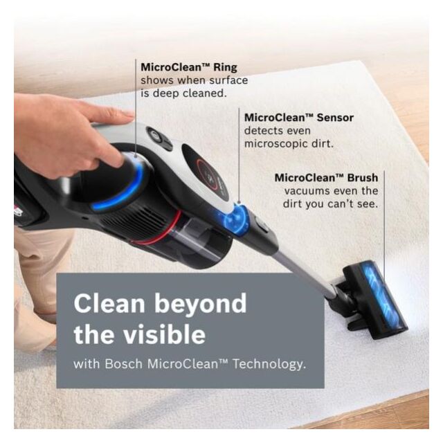 Bosch BBS931WGB, Cordless vacuum cleaner