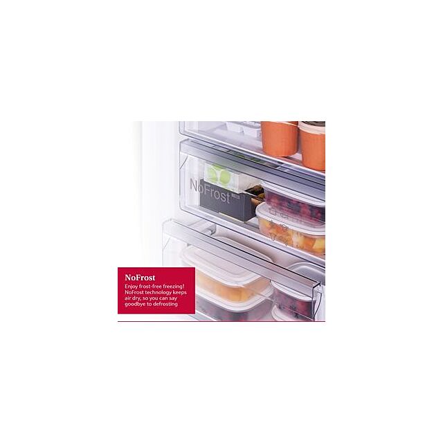 Neff KI7961SE0, Built-in fridge-freezer with freezer at bottom
