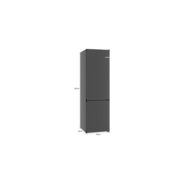 Bosch KGN39OCAFG, Free-standing fridge-freezer with freezer at bottom