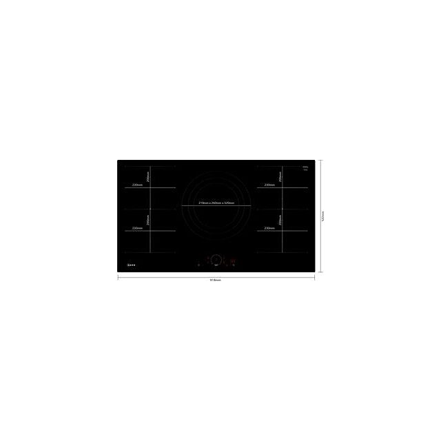 Neff T69FHV4L0, Induction hob