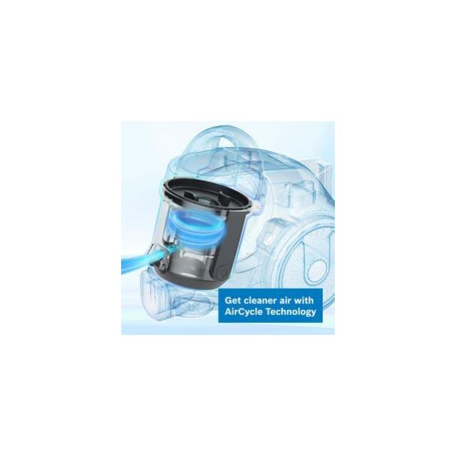 Bosch BGS05BU2GB, Bagless vacuum cleaner