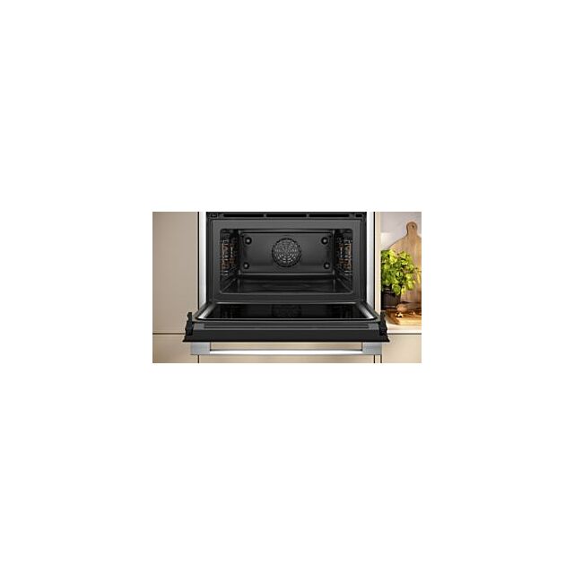 Neff C24MR21N0B, Built-in compact oven with microwave function