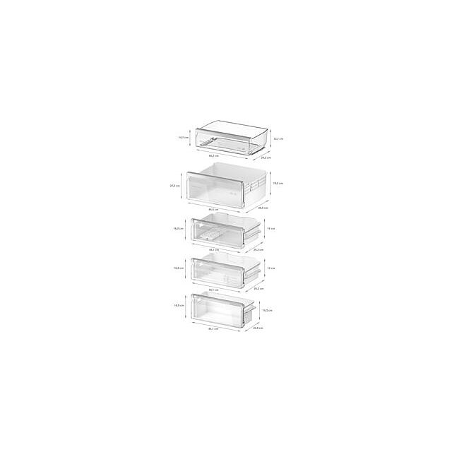 Bosch KIN96VFD0G, Built-in fridge-freezer with freezer at bottom