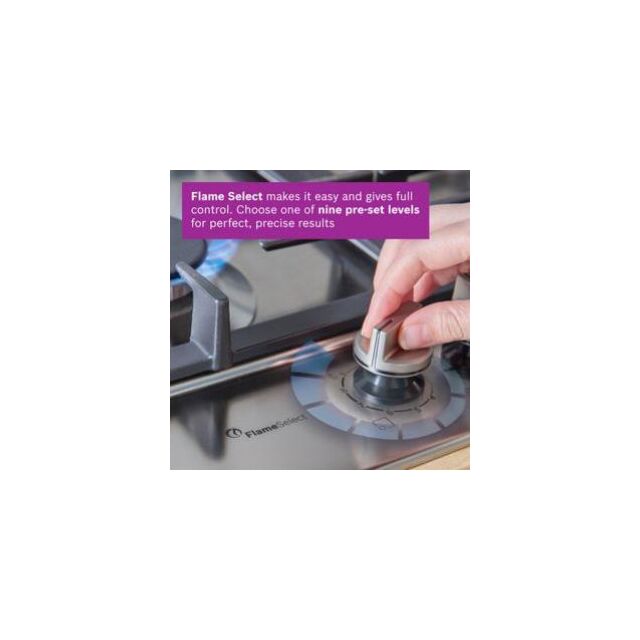 Bosch PCP6A5I90, Gas hob