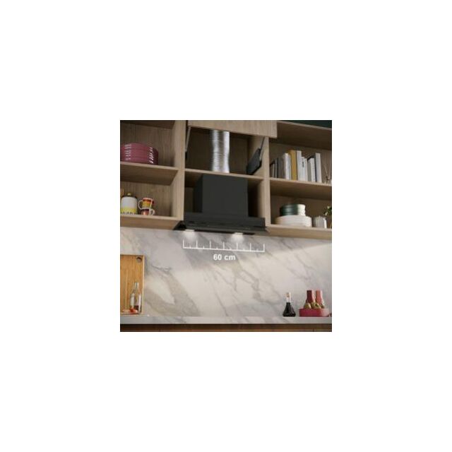 Neff D68XET2S0B, Integrated Design Hood