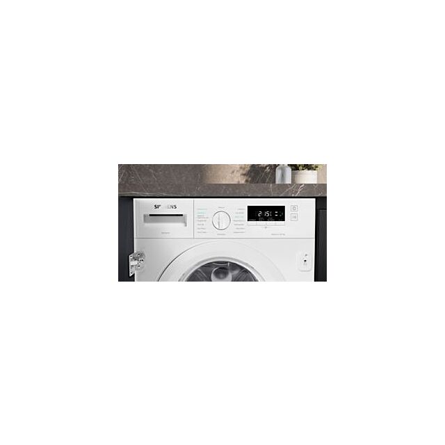Siemens WK14D260GB, integrated washer dryer