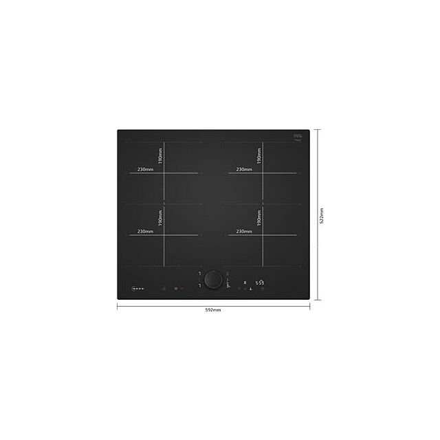 Neff T66NUX4A0, Induction hob