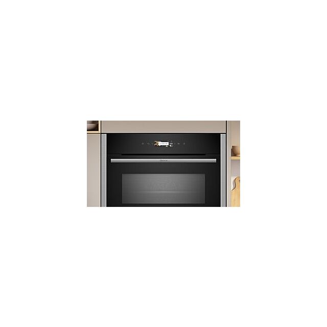 Neff C24MR21N0B, Built-in compact oven with microwave function