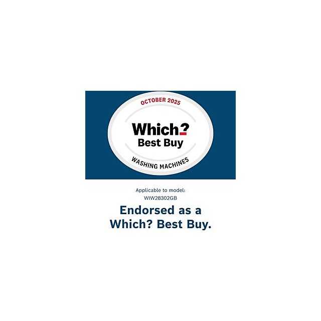 Bosch WIW28302GB, Built-in washing machine