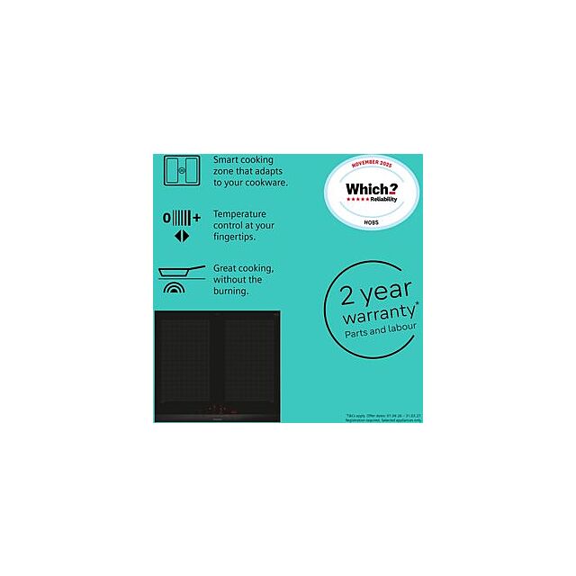 Siemens EX675HXC1E, Induction hob