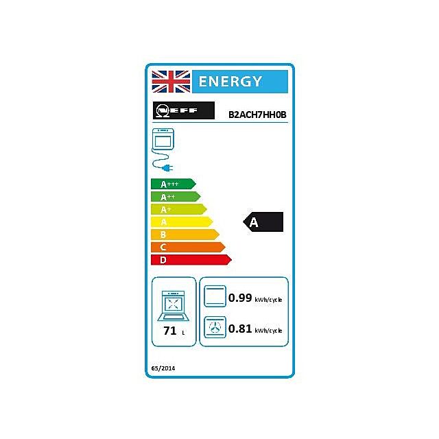 Neff B2ACH7HH0B, Built-in oven