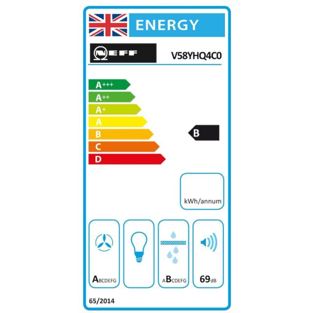 Neff V58YHQ4C0, Induction hob with integrated ventilation system