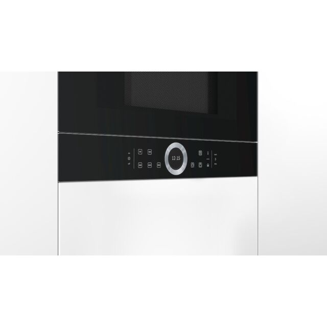 Bosch BFL634GB1B, Built-in microwave oven