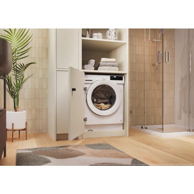 Candy BC4S496M6D8-80 9/6kg Integrated Washer Dryer with A-20%/D Energy Rating - White