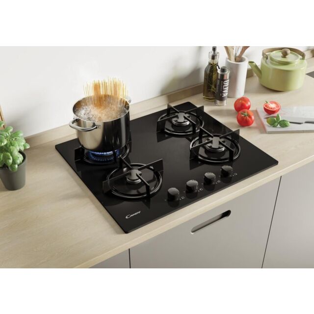 Candy CVW6BB 60cm Gas Hob