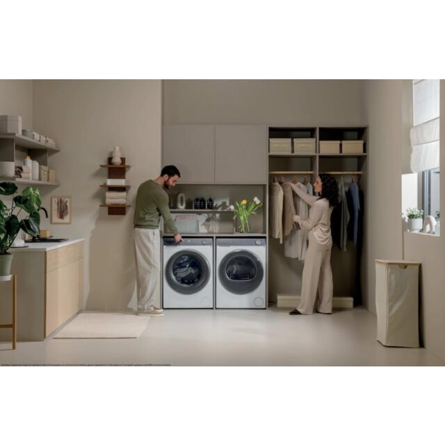 Haier X Series 7 HWD90-B14367GUUK 9+6kg Washer Dryer with A-30% Energy Rating - Graphite