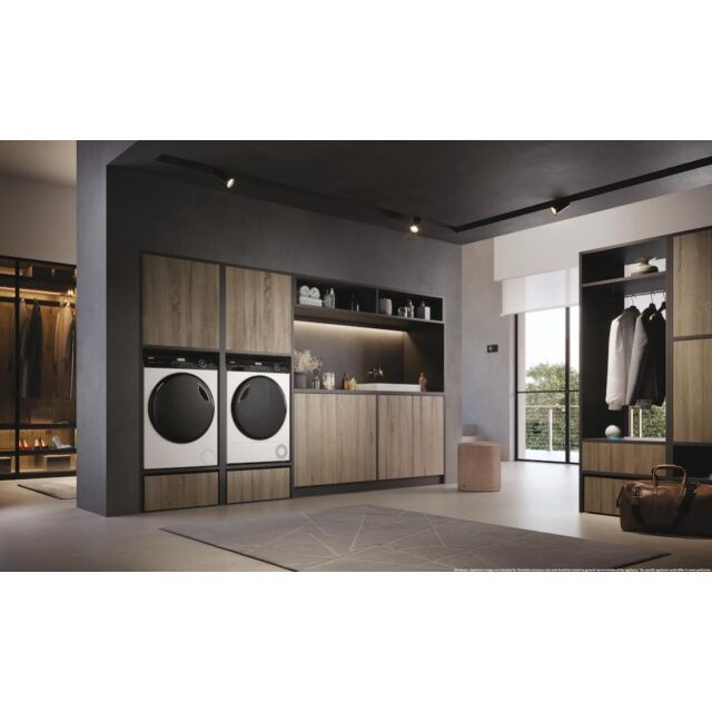 Haier I Pro Series 5 HD110-A2959E-80 11kg Heat pump tumble dryer with A++ Energy Rating - White