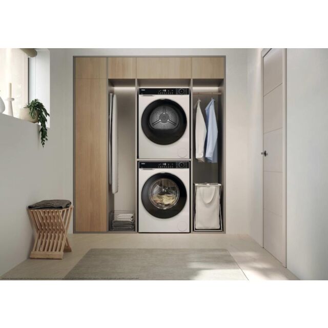 Haier I Pro Series 5 HD110-A2959E-80 11kg Heat Pump Tumble Dryer with A++ Energy Rating - White