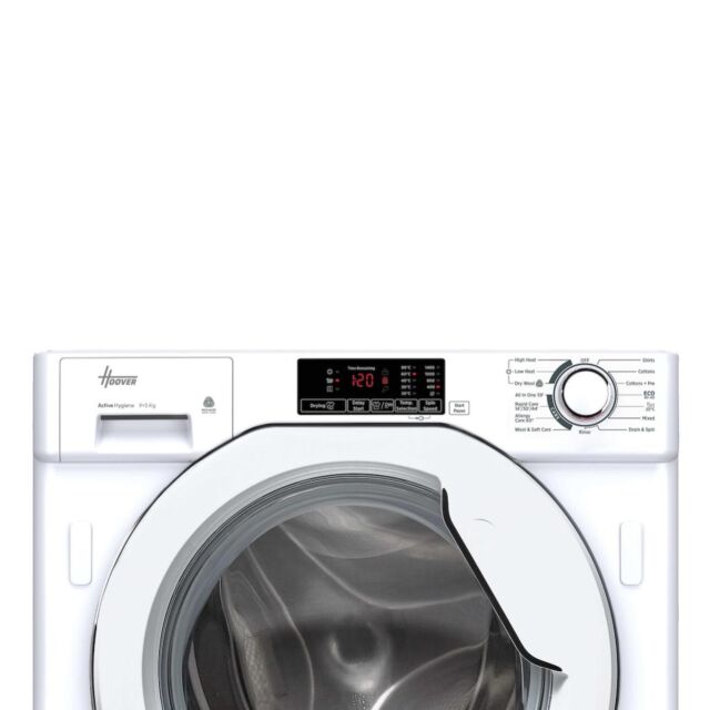 Hoover HBD 495D13-80 Integrated 9+5kg Washer Dryer - 1400 rpm - C/E Energy Rating - White