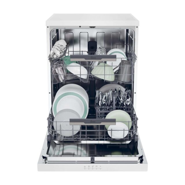 Hoover HFP 4C7E0W-80 Freestanding 60cm 14 Place Dishwasher with C Energy Rating - White