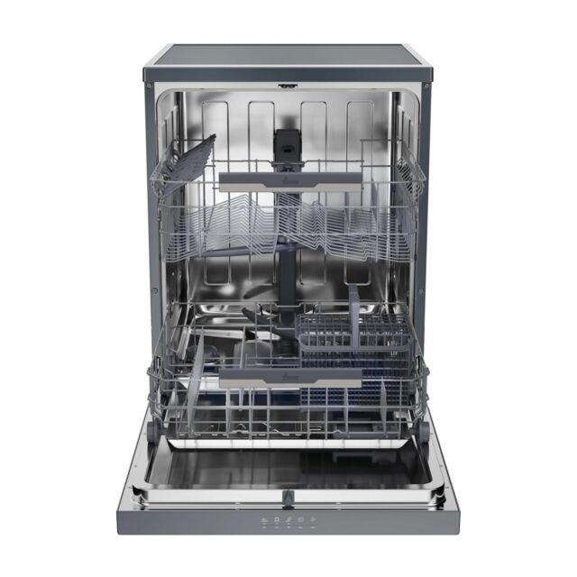 Hoover HFP 4C7E0A-80 Freestanding 60cm 14 Place Dishwasher with C Energy Rating - Anthracite