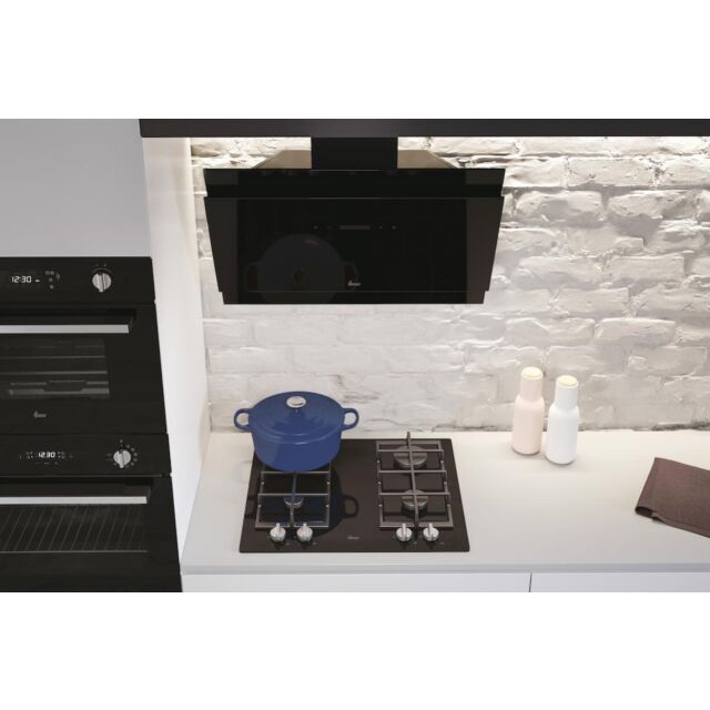 Hoover HDG9DCH3B 90cm Angled Glass Hood