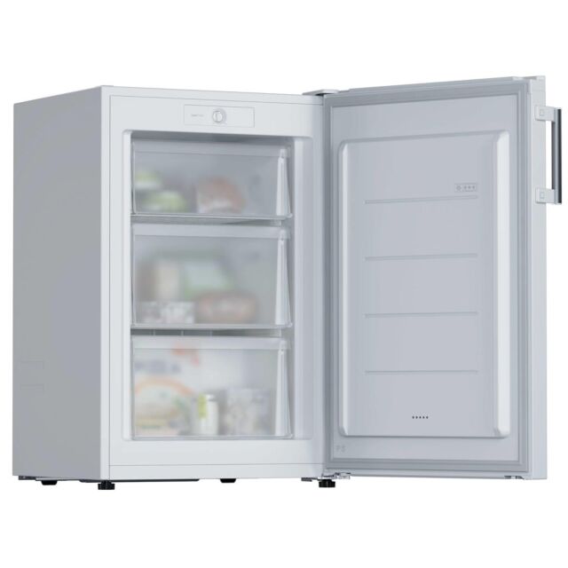 Hoover HONUQ2L58EWHK Undercounter Freezer with Handle - White