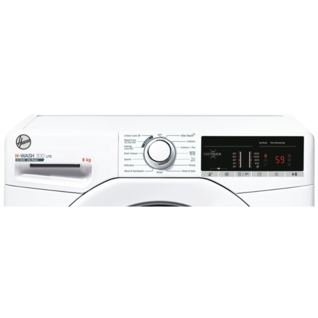 Hoover H3W 48TA4/1-80 H Wash 300 8kg 1400rpm Washing Machine White