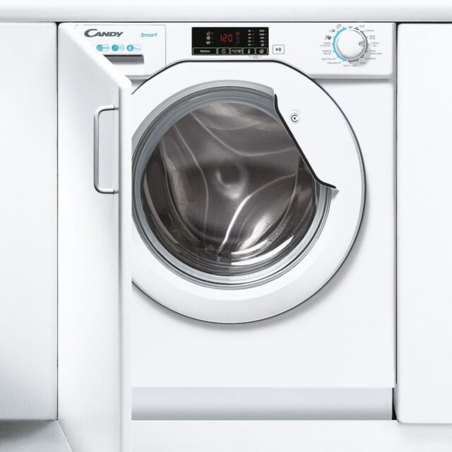 Candy CBW 59D1XE-80 Smart Integrated 9kg 1500rpm Washing Machine - C Energy Rated - White