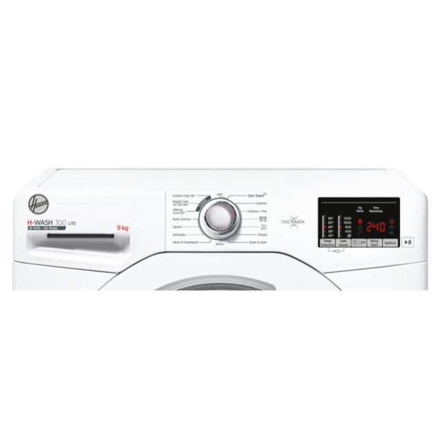 Hoover H-Wash 300 H3W 592DE 9kg Washing Machine - White