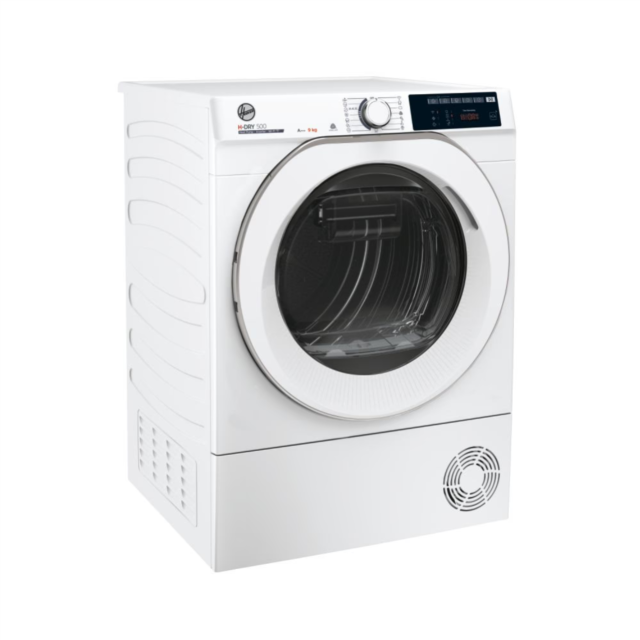 Hoover NDE H9A3TCE-80/N D-Dry 500 9kg Heat Pump Tumble Dryer - White