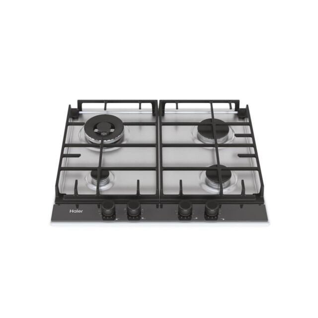 Haier HAHG6BR4S2X 60cm Gas Hob - Stainless Steel