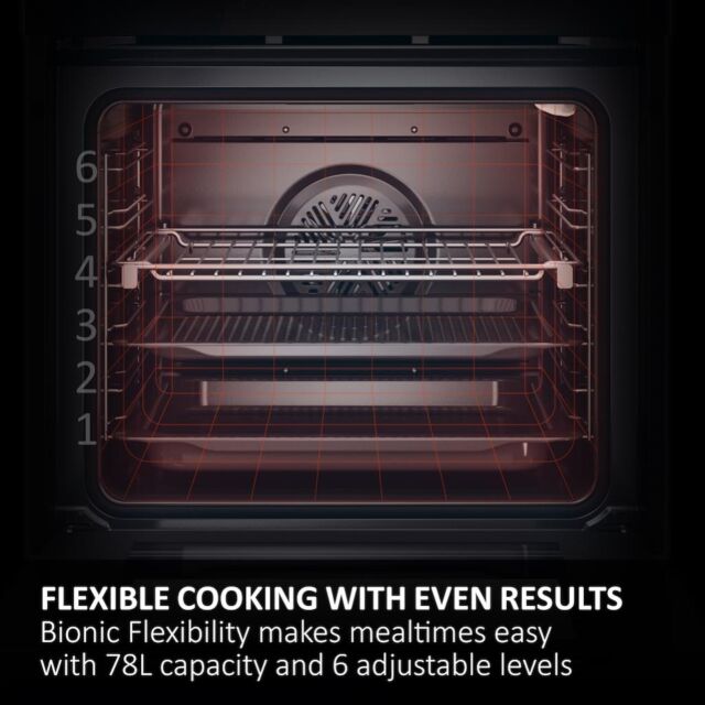 Haier H6 ID25G3HTB2 Built-In Single Oven with Steam Clean and WiFi