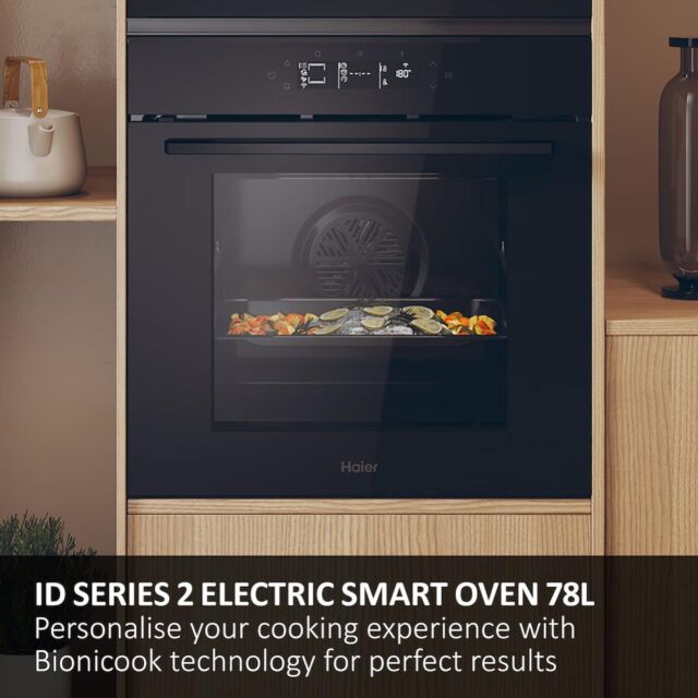 Haier H6 ID25G3HTB2 Built-In Single Oven with Steam Clean and WiFi