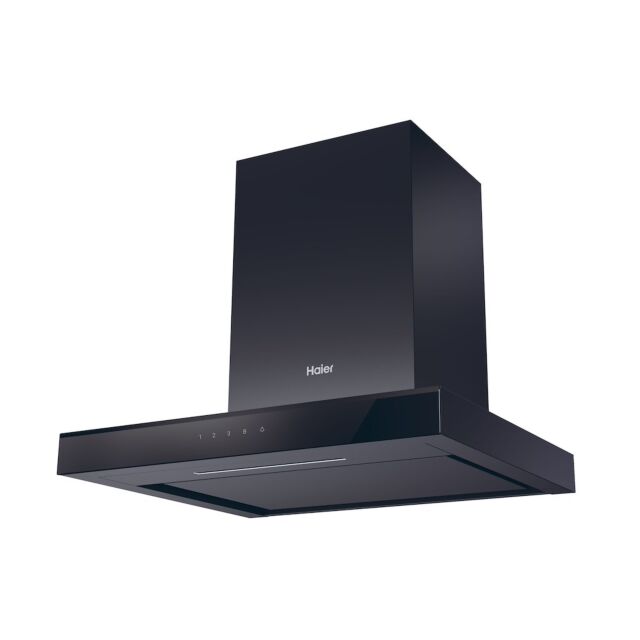 Haier HATS6CBS4B 60cm Chimney Cooker Hood - Black