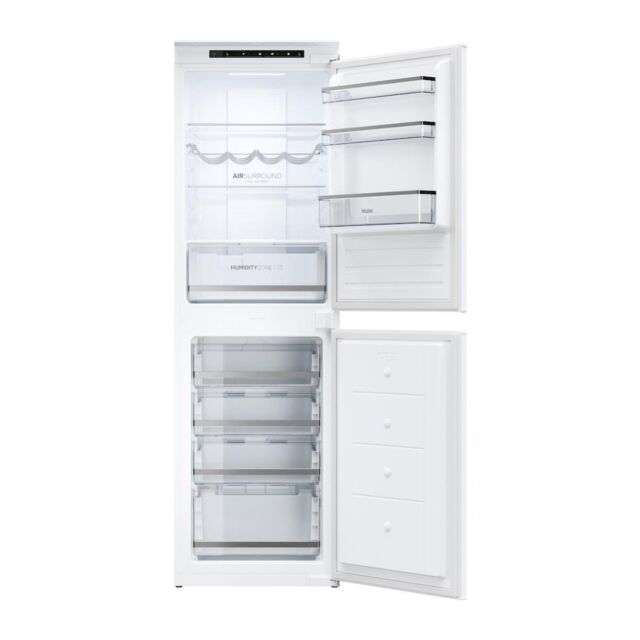 Haier HB50T618FMK Built-In Fridge Freezer - White - E Rated