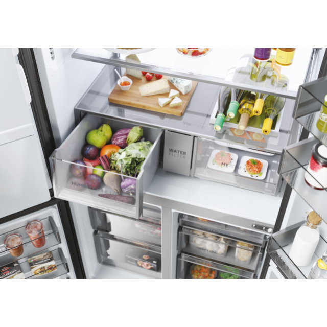 Haier HCR7918EIMP Cube 90 Series 7 Multi-Door Fridge Freezer