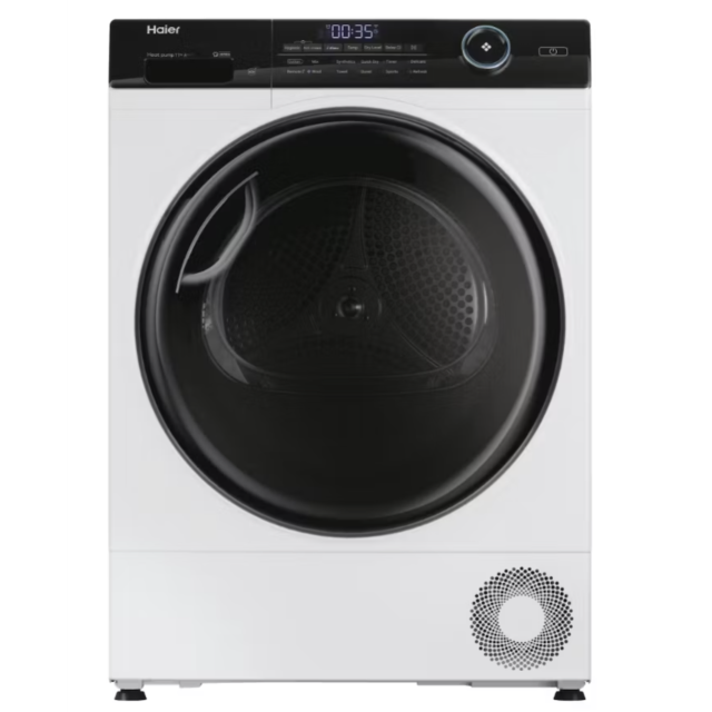 Haier HD110-A3959E-UK I Pro Series 5 11kg Heat Pump Tumble Dryer - White - A+++ Energy Class