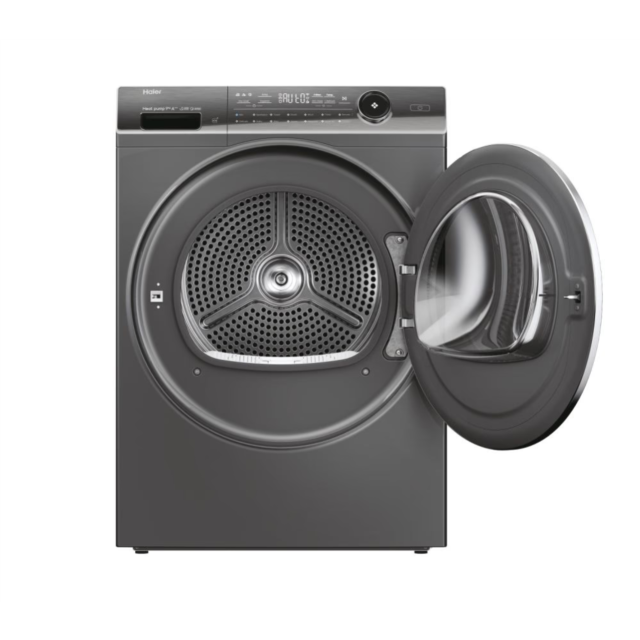 Haier HD90-A3Q979SU1 I Pro Series 7 9kg Heat Pump Tumble Dryer - Graphite