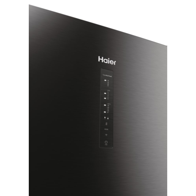 Haier HDW3620DNPD Fridge Freezer - Dark Inox - D Rated