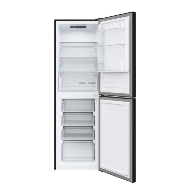 Hoover HVT3CLFCKIHB 54.5cm 50/50 Low Frost Fridge Freezer - Black