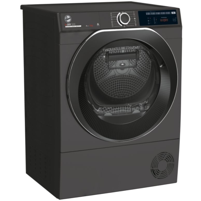Hoover NDEH9A3TCBER80/N D-Dry 500 9kg Heat Pump Tumble Dryer - Graphite