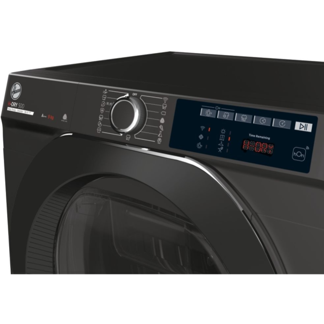 Hoover NDEH9A3TCBER80/N D-Dry 500 9kg Heat Pump Tumble Dryer - Graphite