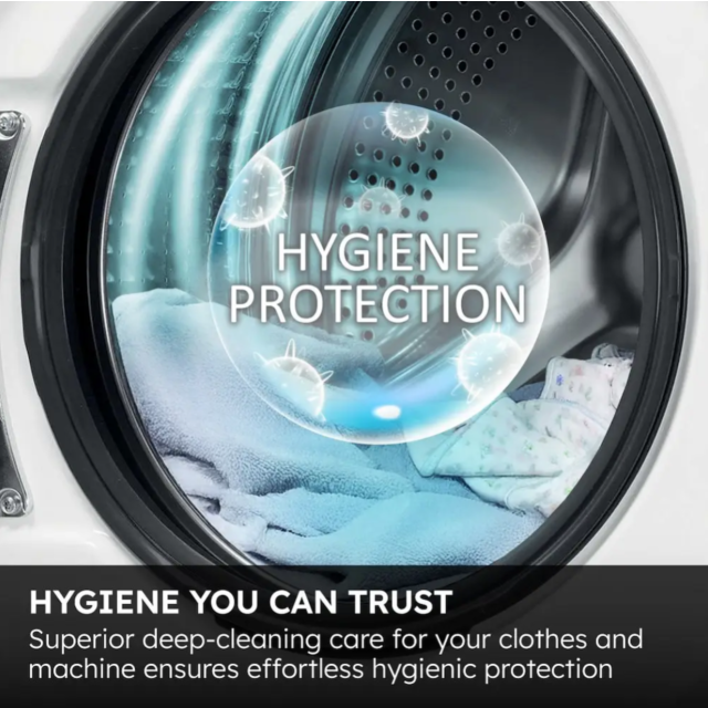 Haier X Series 5 HD120-E357U1-UK 12kg Heat Pump Tumble Dryer with A++ Energy Rating - White