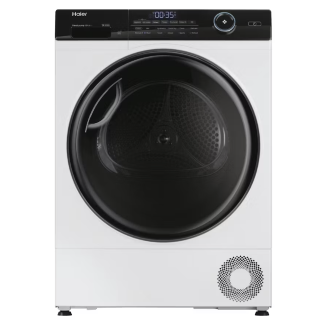 Haier HD100-A3959E-UK I Pro Series 5 10kg Heat Pump Tumble Dryer - White - A+++ Energy Class