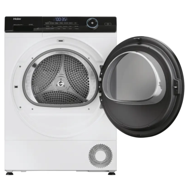 Haier HD100-A3959E-UK I Pro Series 5 10kg Heat Pump Tumble Dryer - White - A+++ Energy Class