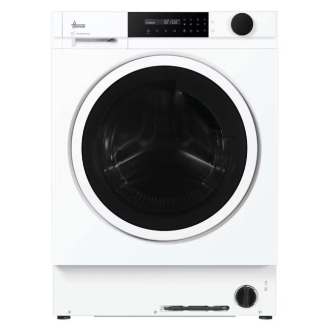 Hoover HBSI 410CL8U-80 Integrated 10kg Washing Machine - 1400 rpm - A-20% Energy Rating - White