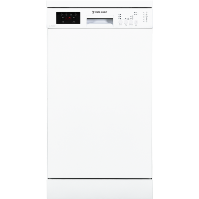 White Knight AT45FSDW Freestanding 45cm Dishwasher - White