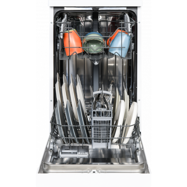 White Knight AT45FSDW Freestanding 45cm Dishwasher - White